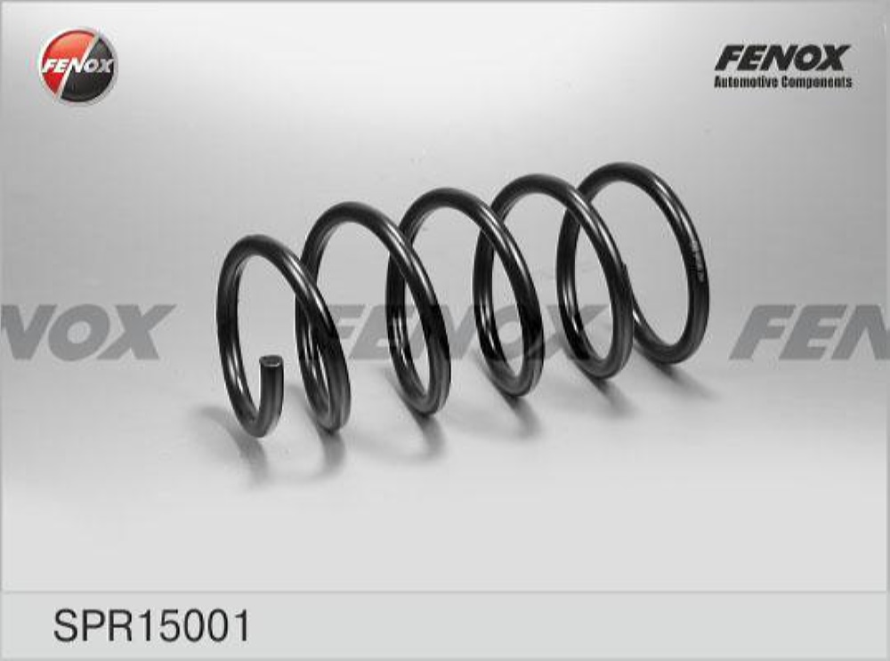 FENOX SPR15001 Пружина подвески Renault Logan 05- (cедан)