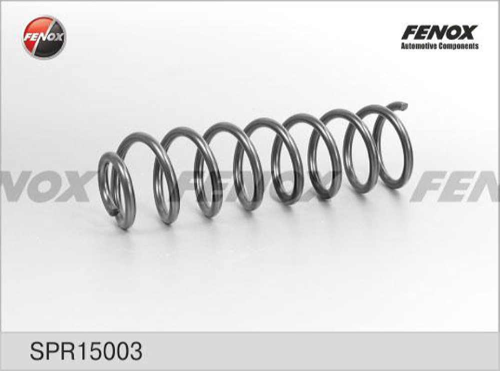 FENOX SPR15003 Пружина подвески RENAULT MEGANE II 4двери 02- задняя