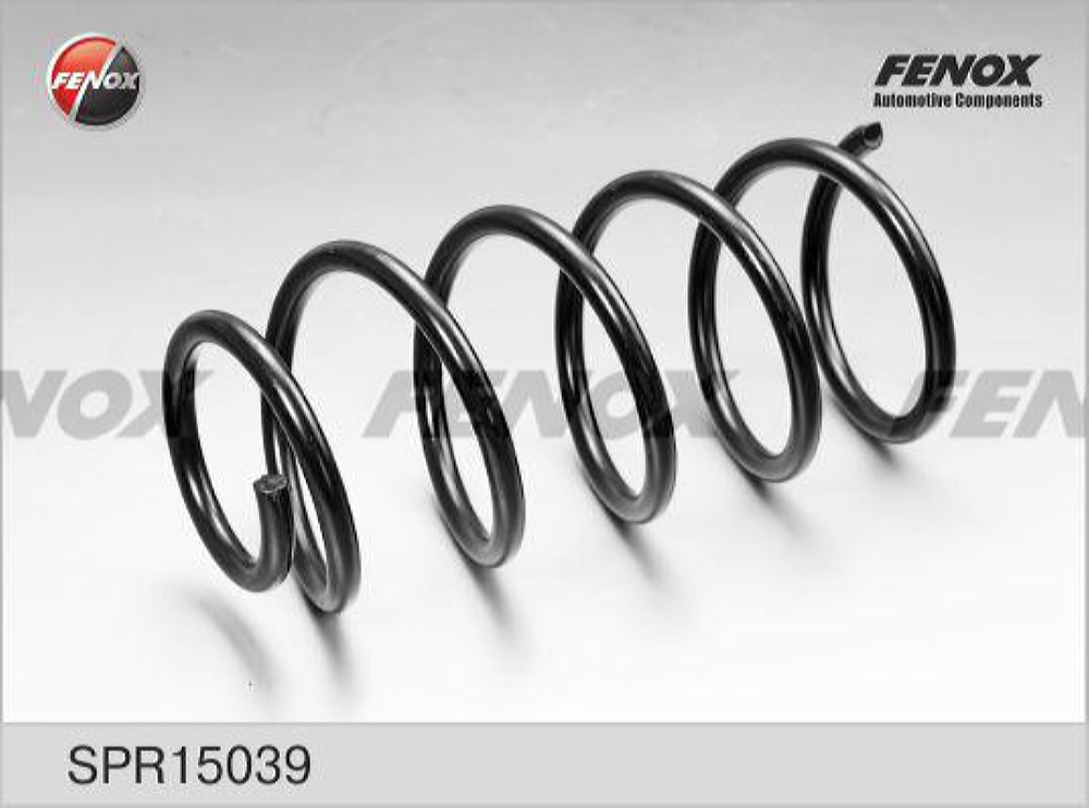 FENOX SPR15039 Пружина подвески CHEVROLET LACETT/DAEWOO NUBIRA 1.6-1.8 05- пер. HATCH/WANON