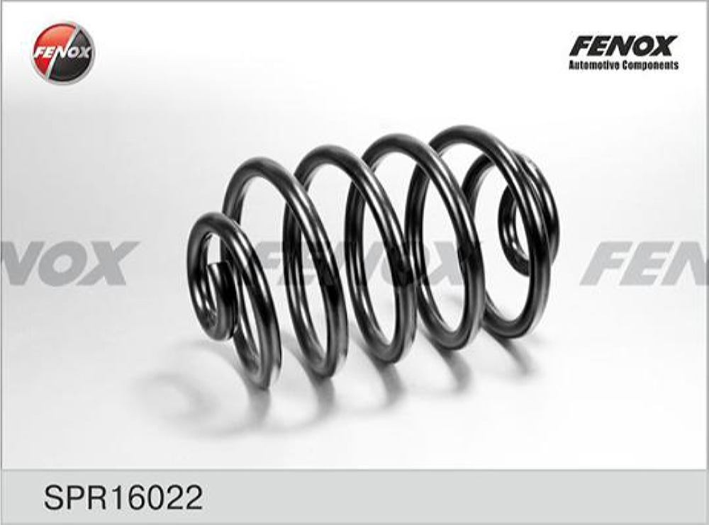 FENOX SPR16022 Пружина подвески KIA SPORTAGE 2.0/2.0TD 94-03 задняя