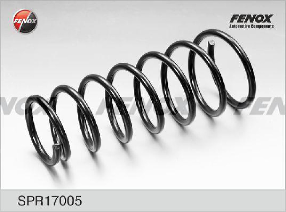 FENOX SPR17005 Пружина подвески KIA MENTOR/SHUMA/SEPHIA 1.5/1.6/1.8 97- зад.