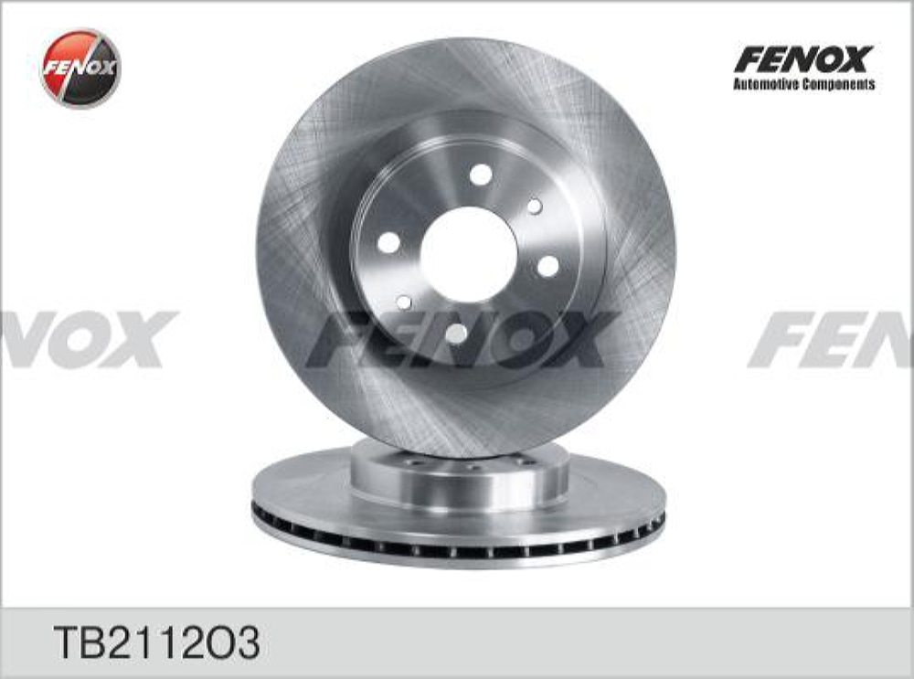 FENOX TB2112O3 Диск тормозной ВАЗ 2110-2112 R14, 1117-1119 Kalina, 2170-2172 Priora, 2192, 2194 Kalina 2