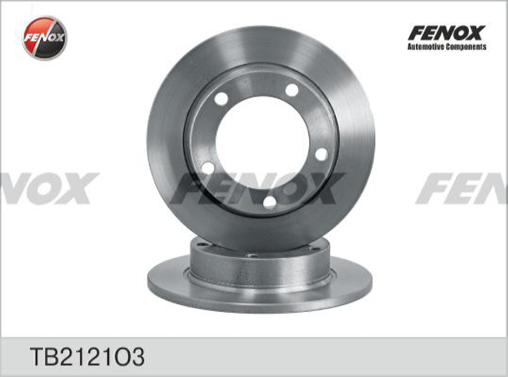 FENOX TB2121O3 Диск тормозной LADA 2121/21213 (NIVA) передний