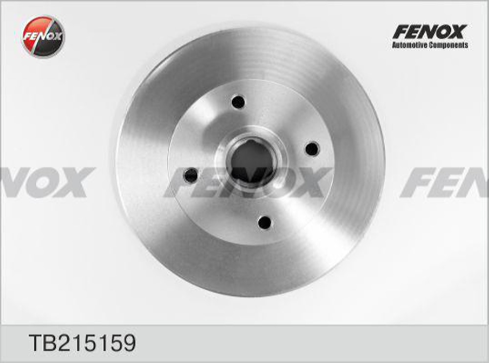 FENOX TB215159 Диск тормозной VOLKSWAGEN GOLF2/3/PASSAT/VENTO 88>97 1.8/1.8GTi/2,0 задний