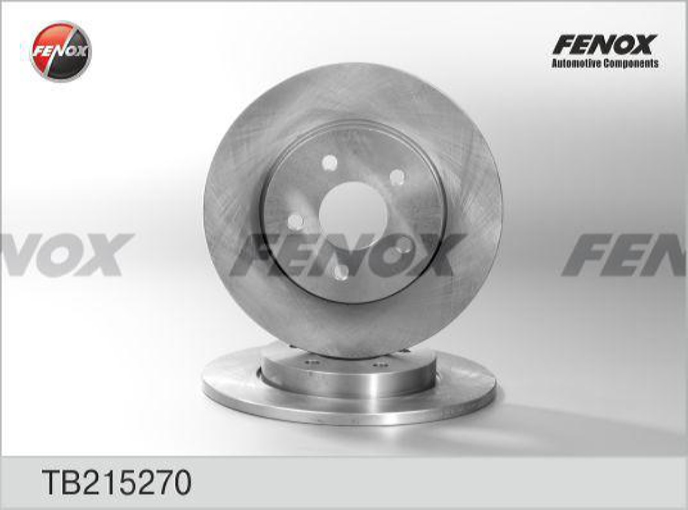 FENOX TB215270 Диск тормозной FORD MONDEO III 00>07/JAGUAR X-TYPE 01> задний
