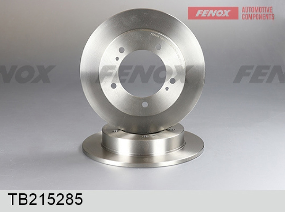 FENOX TB215285 Диск тормозной | перед прав/лев |
