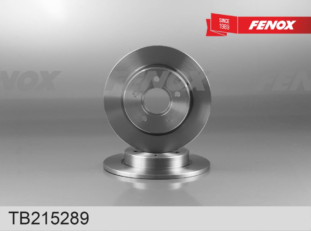 FENOX TB215289 Диск тормозной Ford Focus III 11-, C-MAX 10-