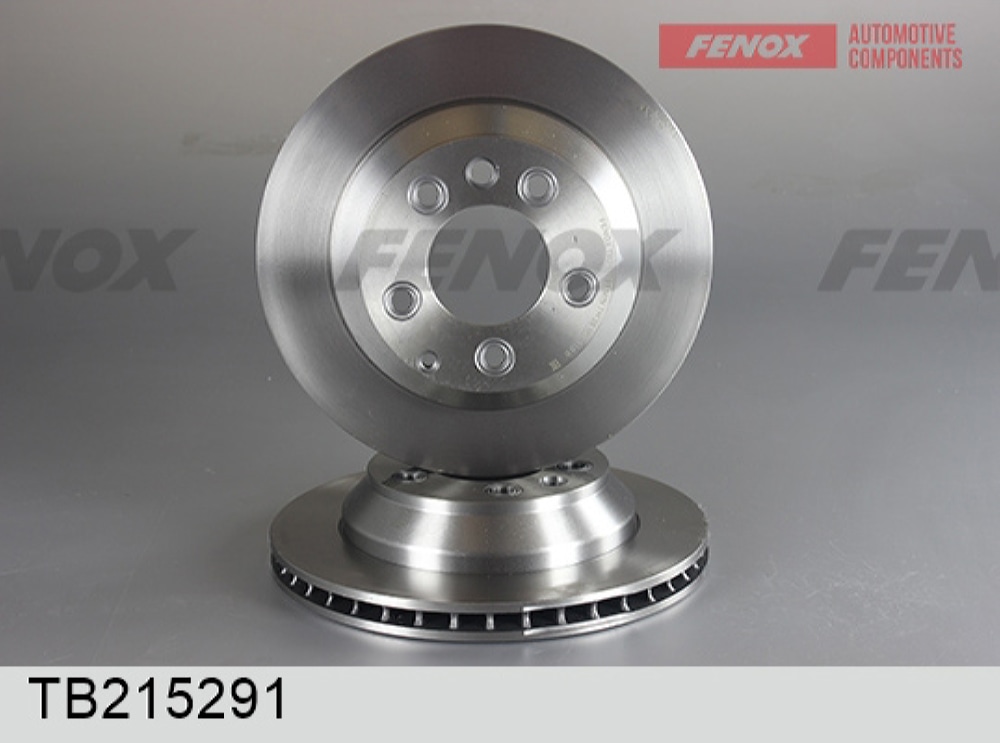 FENOX TB215291 Диск тормозной | зад прав/лев |