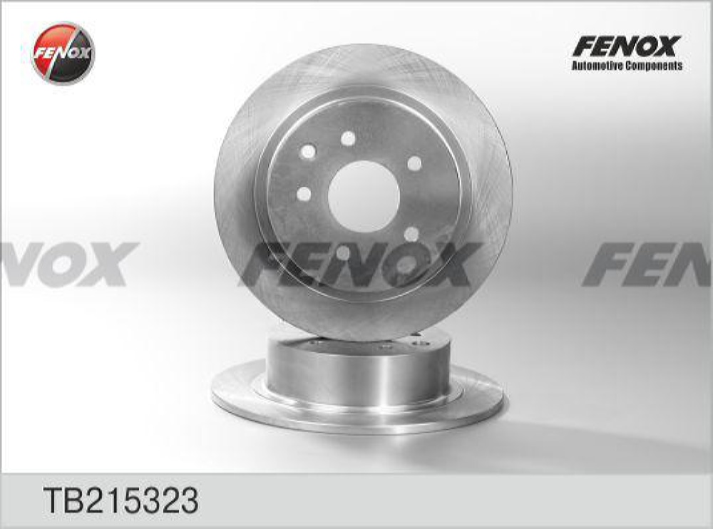 FENOX TB215323 Диск тормозной Nissan Juke 10-, Qashqai 07-