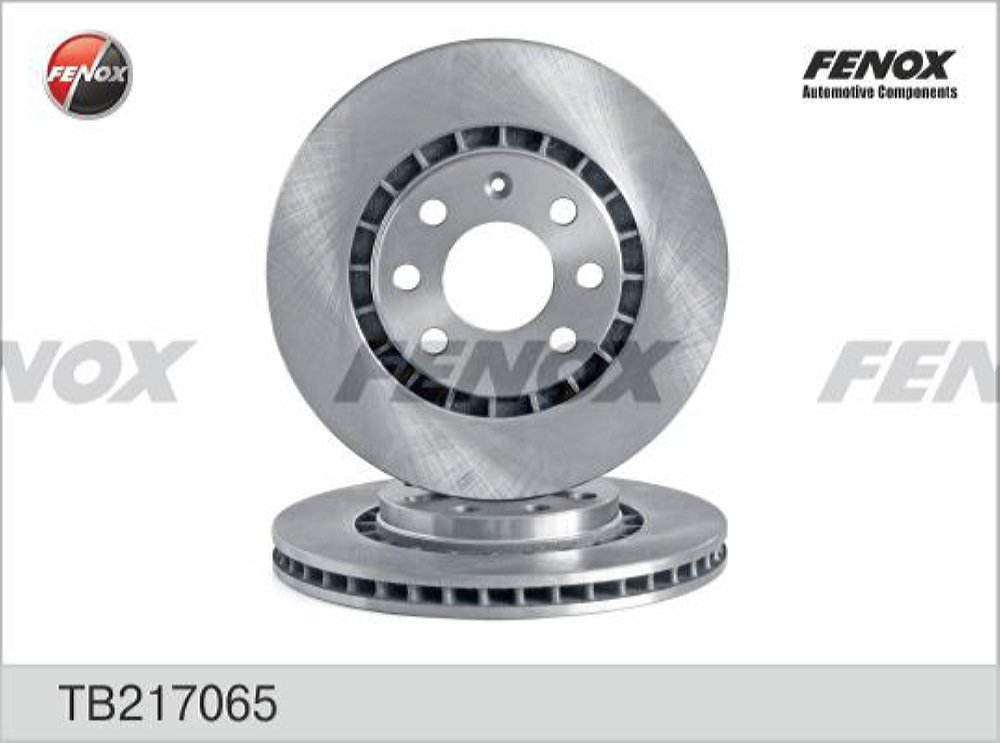 FENOX TB217065 Диск тормозной | перед прав/лев |