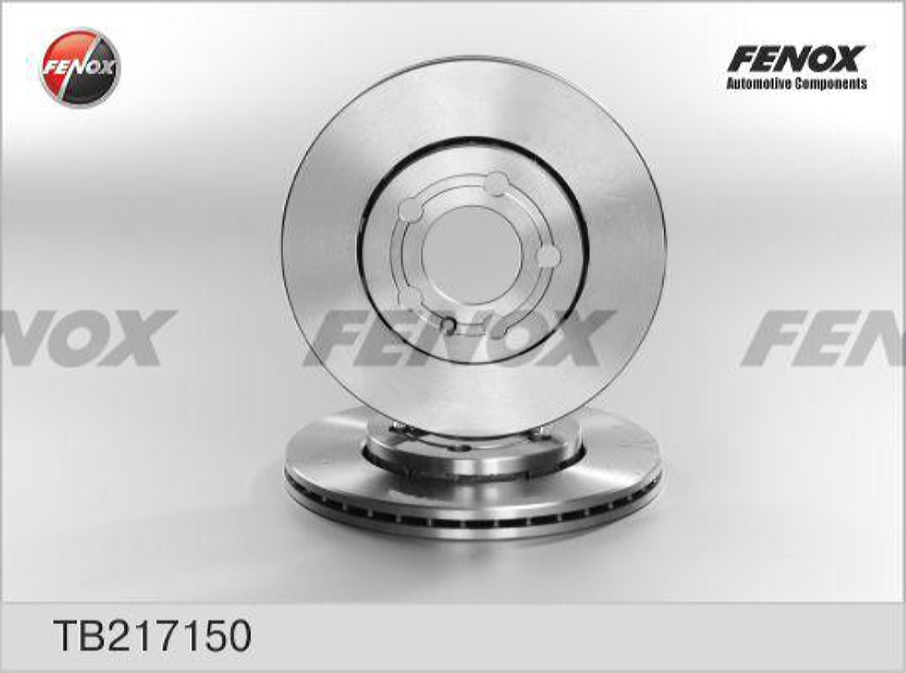 FENOX TB217150 Диск тормозной AUDI A2/A3/VW GOLF IV/V/SKODA FABIA/OCTAVIA передний вент.D 256мм