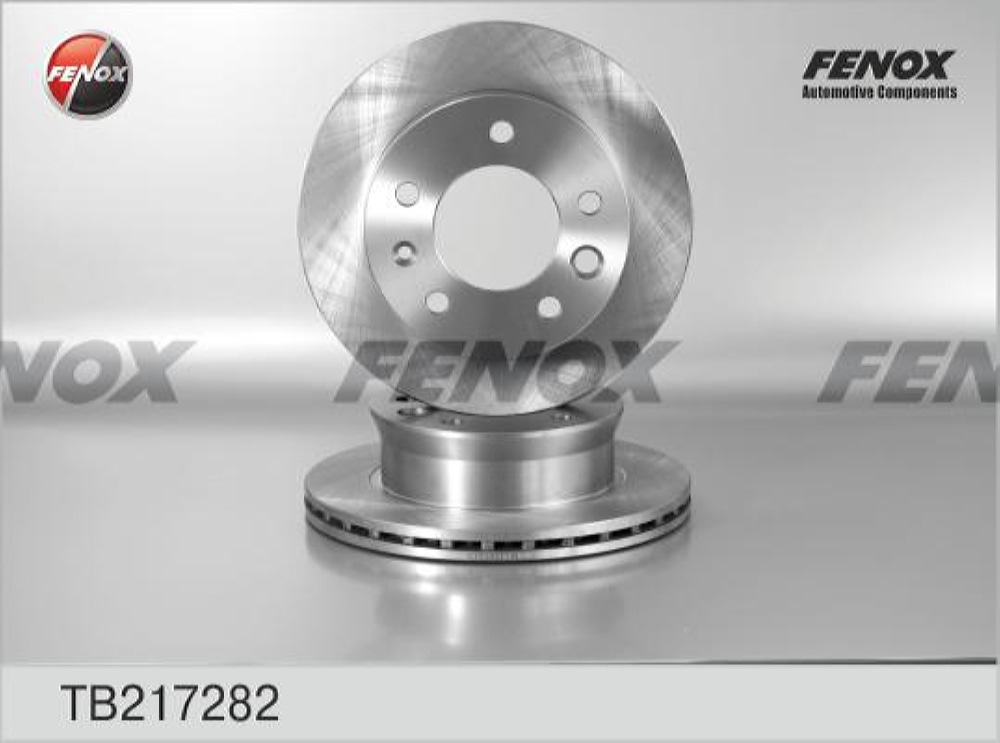FENOX TB217282 Диск тормозной MERCEDES SPRINTER 95>06/VW LT 28-46 95>06 передний вент.