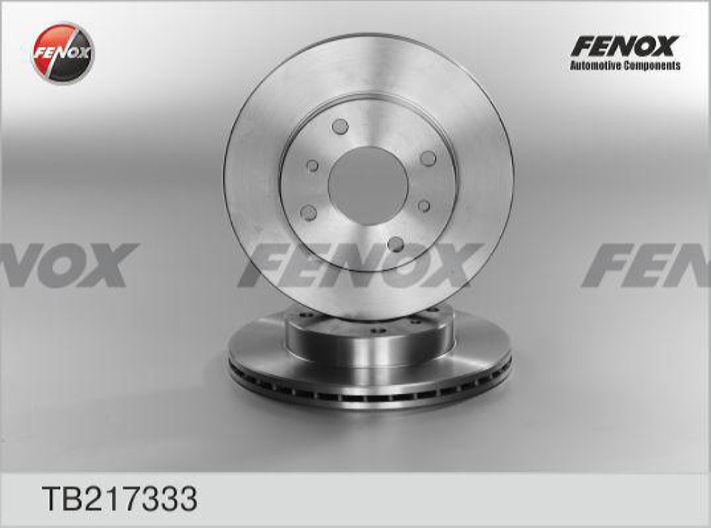 FENOX TB217333 Диск тормозной | перед прав/лев |