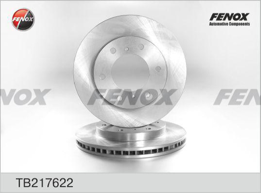 FENOX TB217622 Диск тормозной | перед прав/лев |