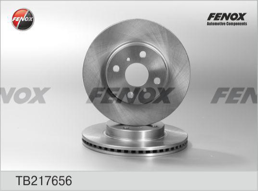 FENOX TB217656 Диск тормозной | перед прав/лев |