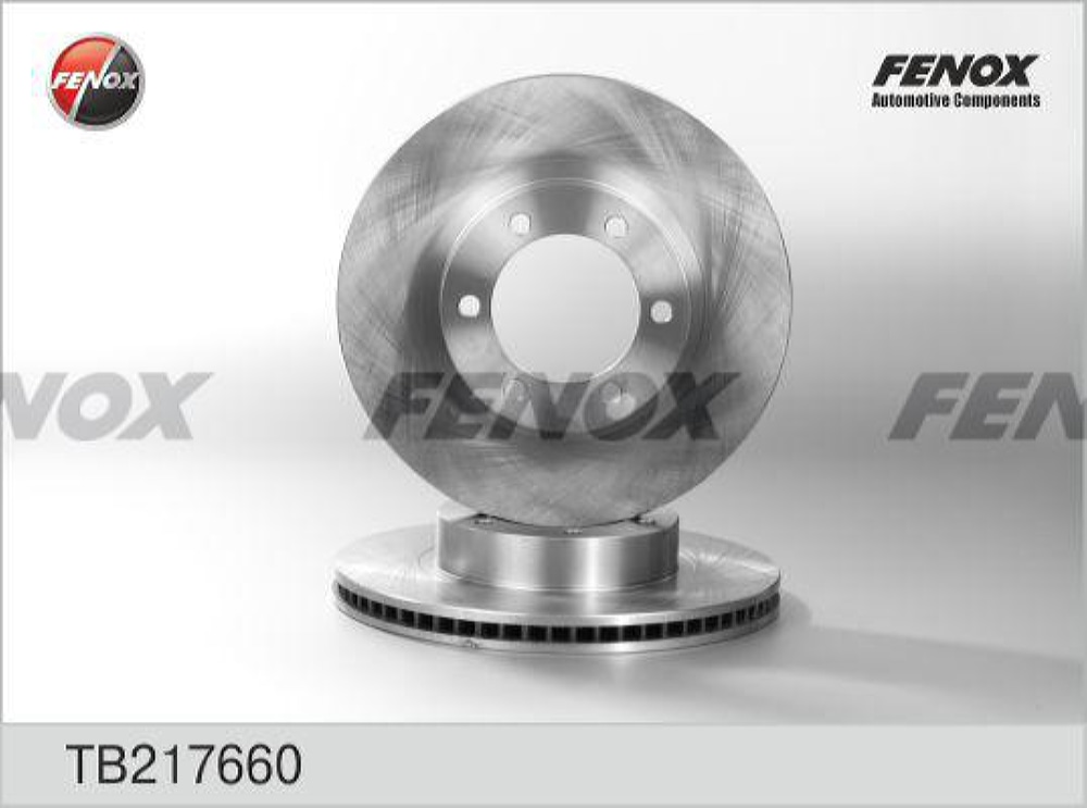 FENOX TB217660 Диск тормозной | перед прав/лев |