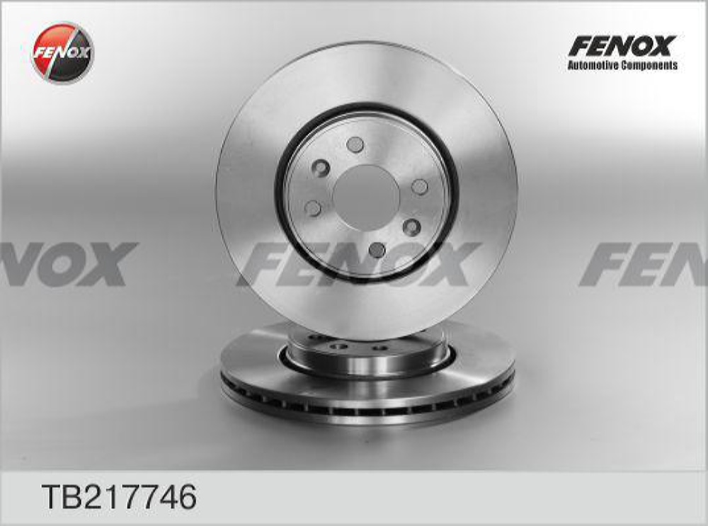 FENOX TB217746 Торм.диск пер.вент.[280x24] 4 отв.
