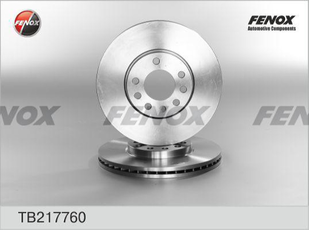 FENOX TB217760 Диск тормозной OPEL VECTRA 95-03/SAAB 900 93-98/9.3 98-03/9.5 97- передний
