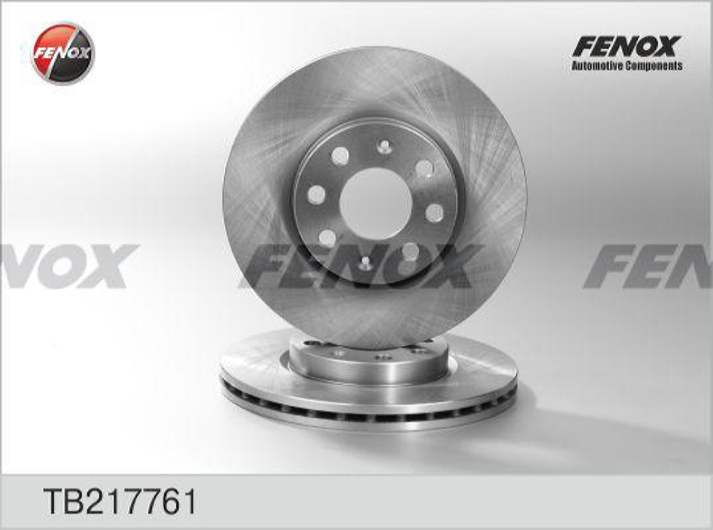 FENOX TB217761 Диск тормозной Opel Adam 12-, Corsa D 06-, Fiat Punto, Grande Punto 05-, Punto Evo 09-12