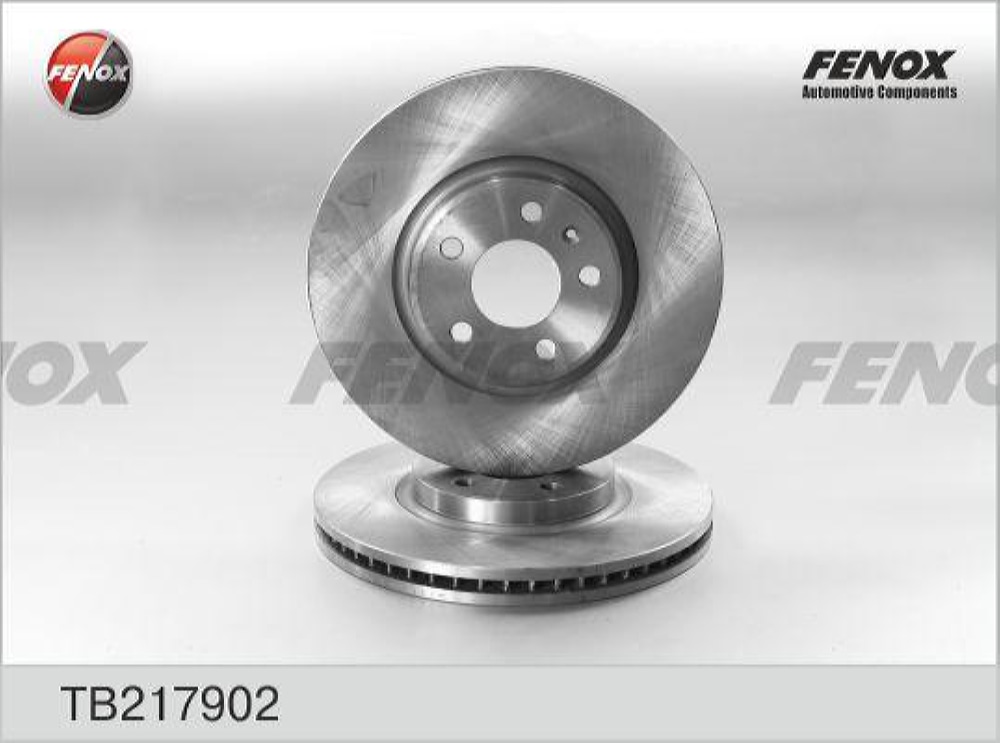 FENOX TB217902 Диск тормозной | перед прав/лев |
