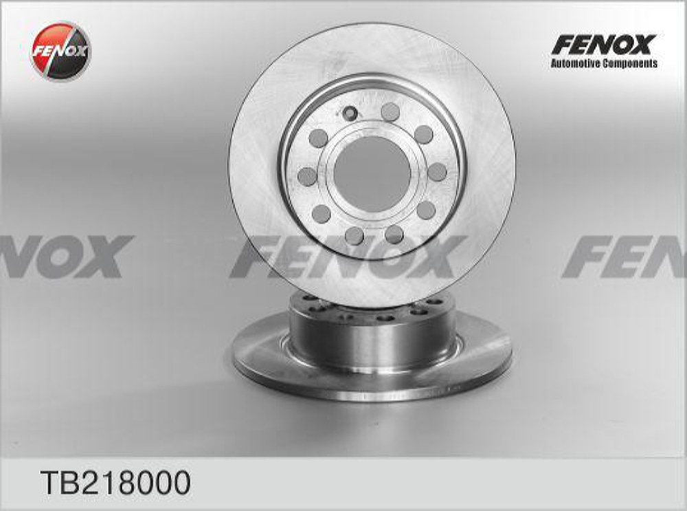 FENOX TB218000 Диск тормозной VW Caddy III 04-, Golf V 04-, Golf VI 08-, Audi A3 03-, A3 Sportback 04-, A3 Cabriole