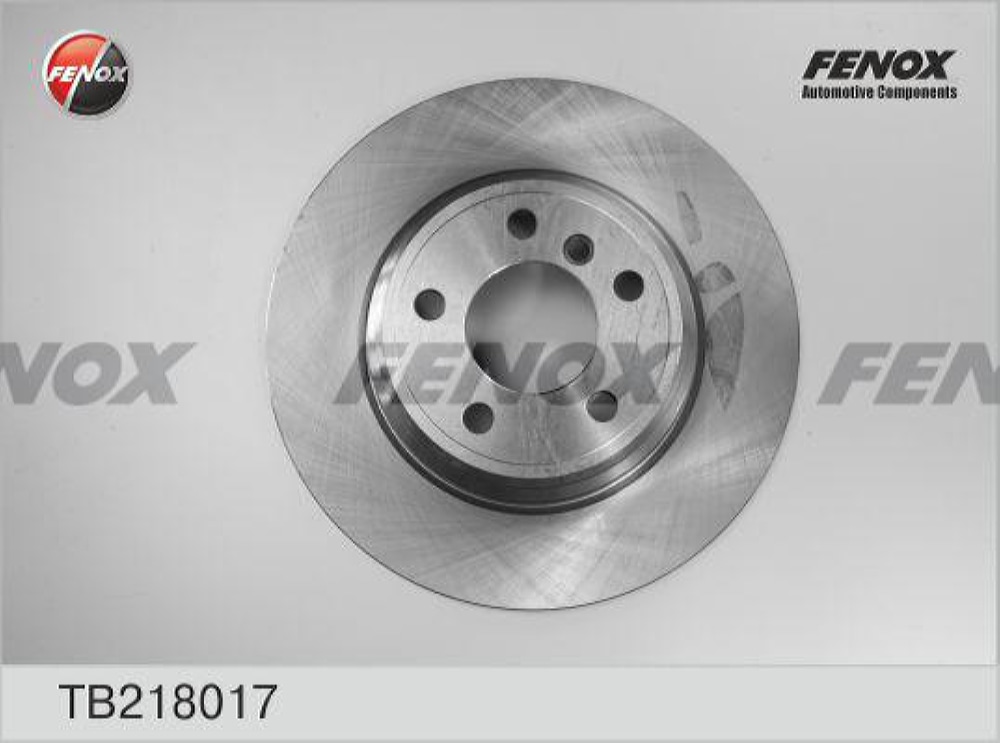 FENOX TB218017 Диск тормозной BMW X5 00-