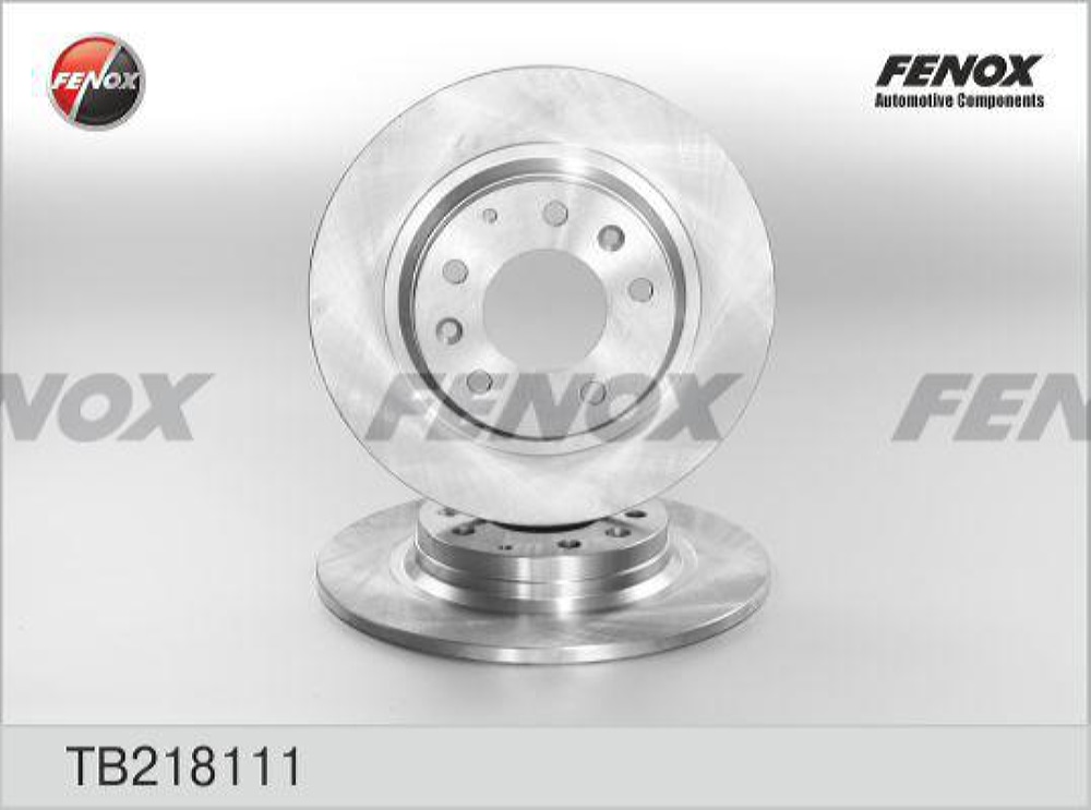 FENOX TB218111 Диск тормозной Mazda 6 02-, 6 Hatchback 02-, 6 Station Wagon 02-, 6 (хетчбэк) 07-, Premacy 99