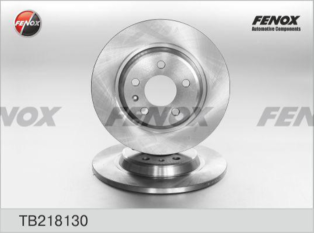 FENOX TB218130 Диск тормозной | зад прав/лев |