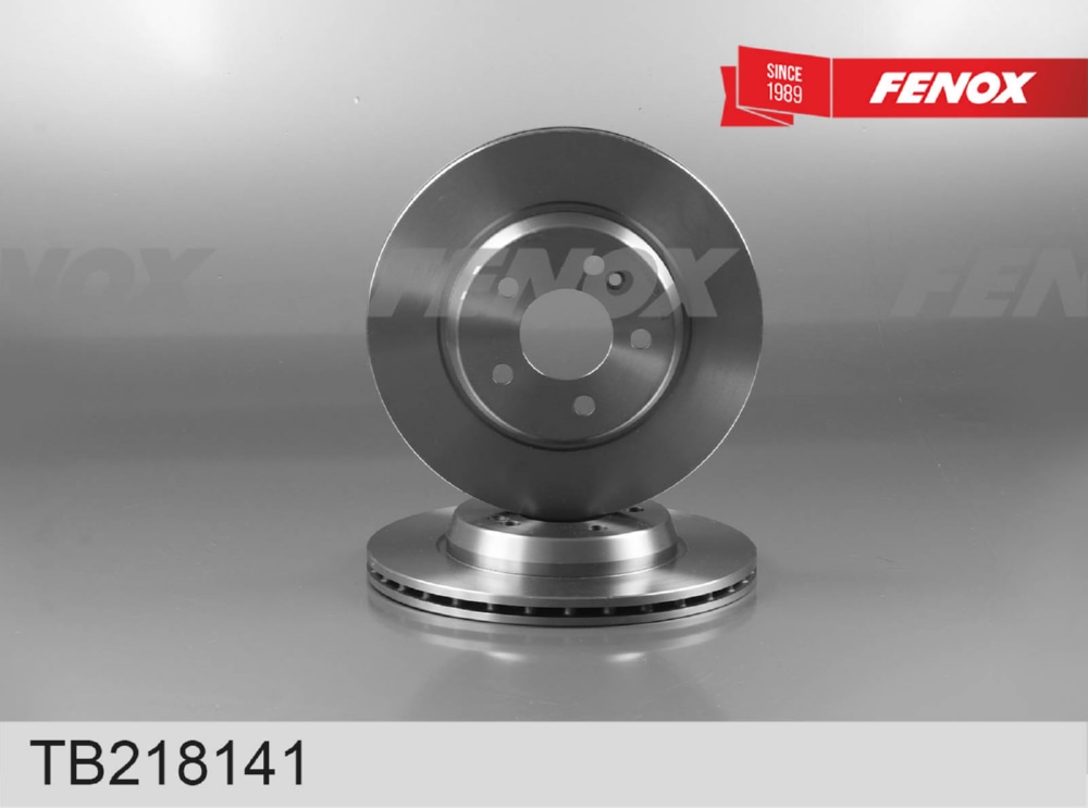FENOX TB218141 Диск тормозной MERCEDES W205/W213 задний вент.D 300мм.