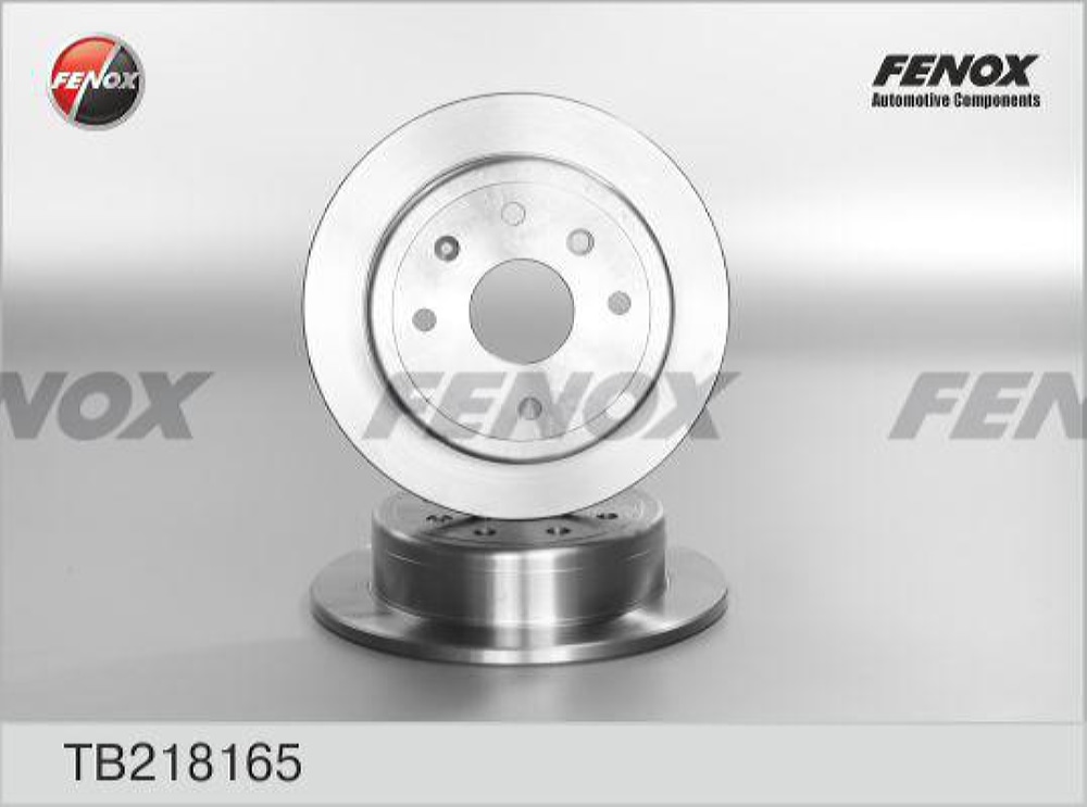 FENOX TB218165 Диск тормозной Chevrolet Lacetti, Daewoo Nubira 03-