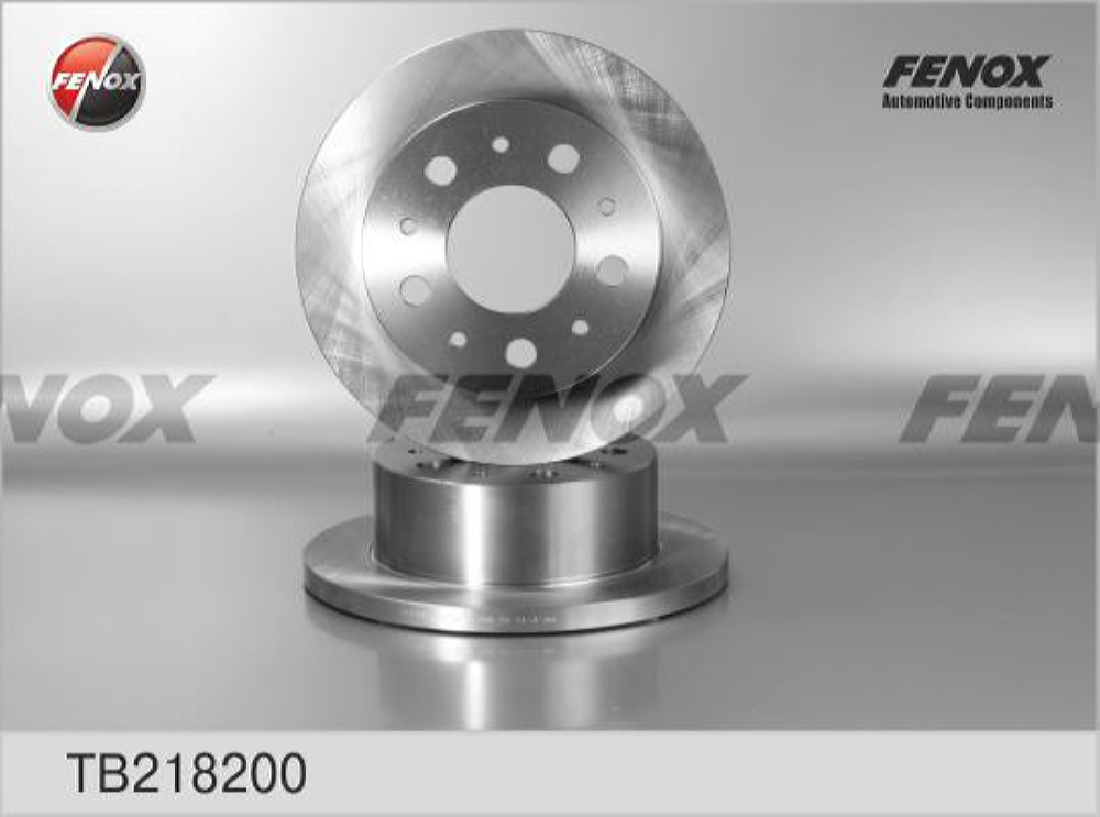 FENOX TB218200 Диск тормозной Peugeot Boxer, Citroen Jumper Maxi 02-06
