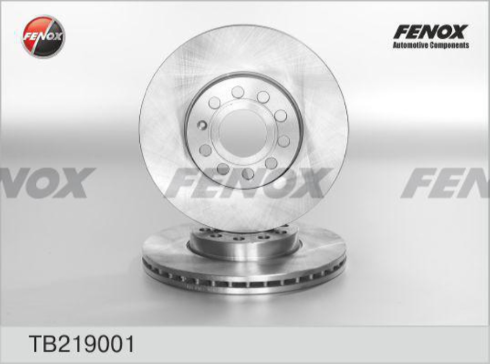 FENOX TB219001 Торм.диск пер.вент.[288x25] 5 отв.