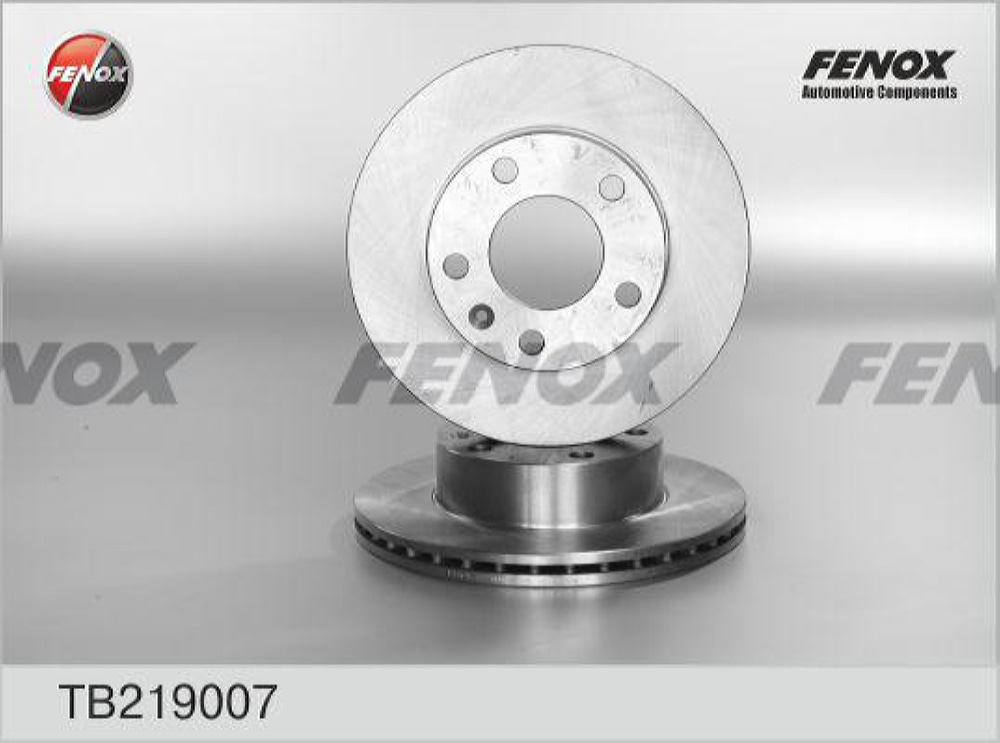 FENOX TB219007 Диск тормозной LDV Maxus 05-