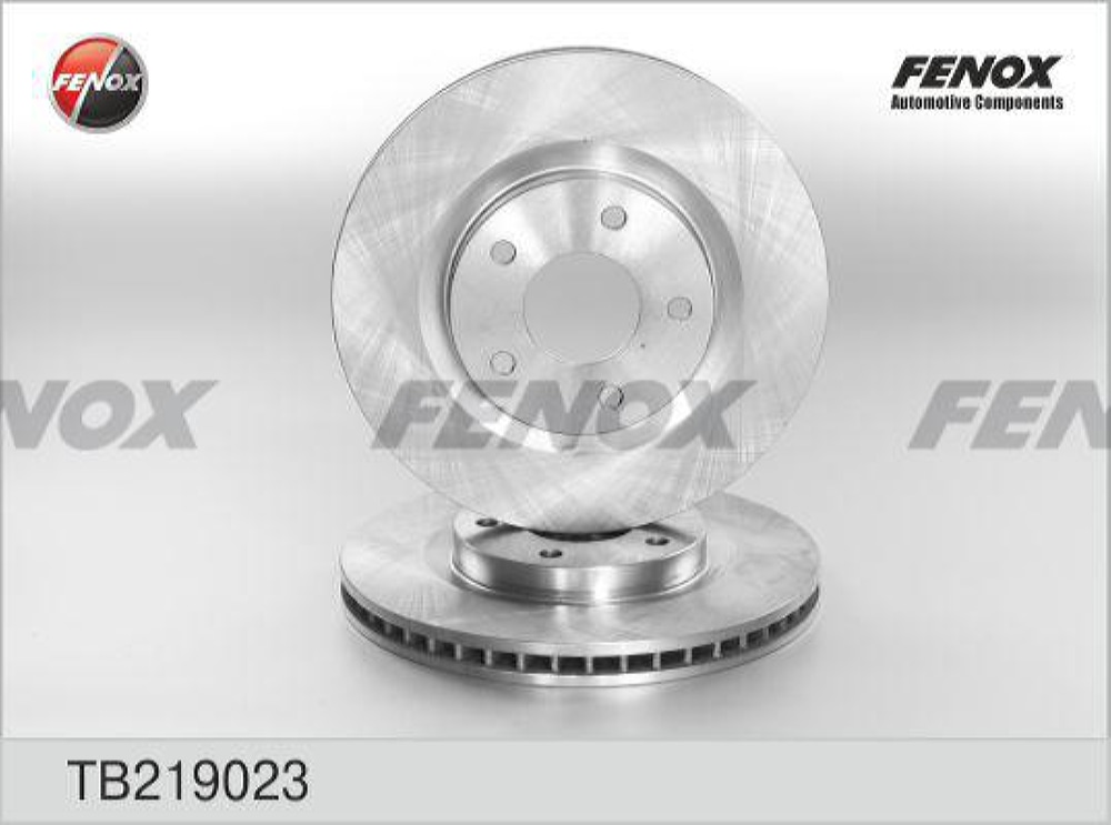 FENOX TB219023 Диск тормозной | перед прав/лев |