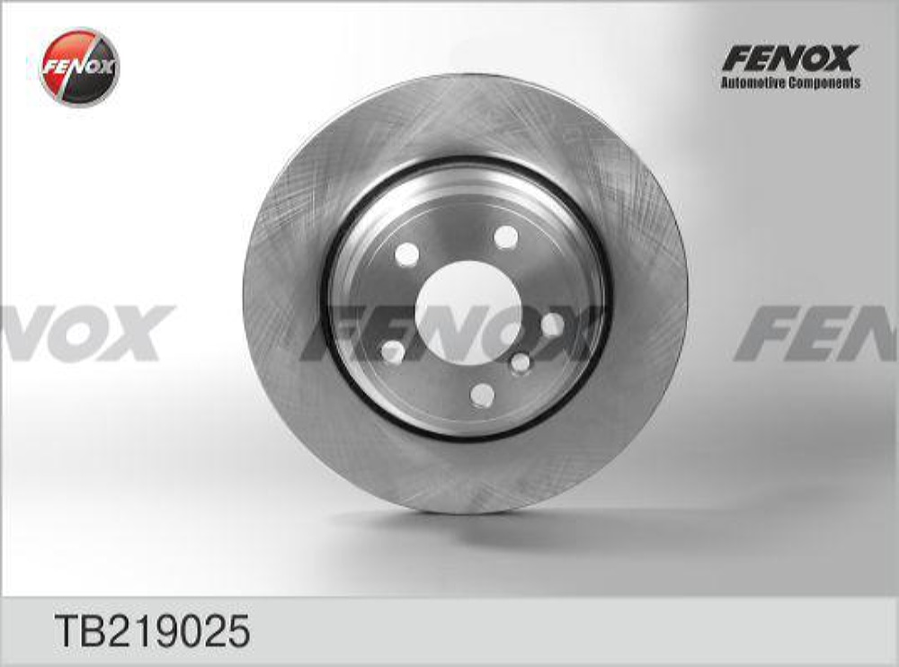 FENOX TB219025 Торм.диск пер.вент.[296x28] 5 отв.