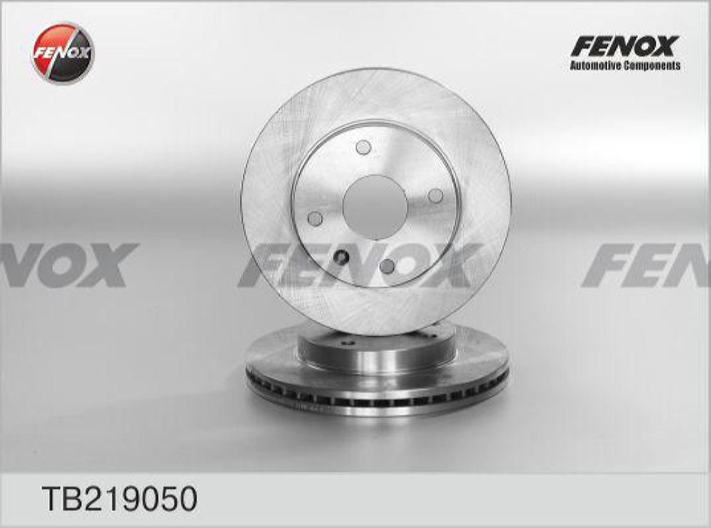 FENOX TB219050 Диск тормозной Chevrolet Lacetti, Daewoo Nubira 03-, Chevrolet Rezzo 05-, Evanda 05-