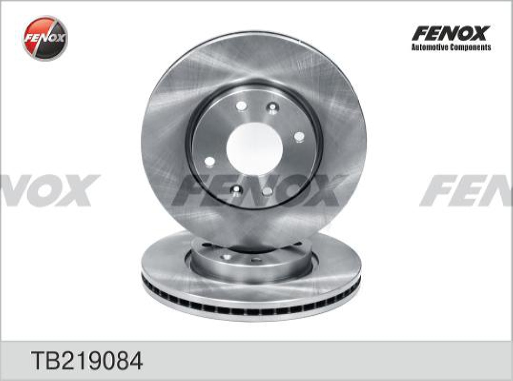 FENOX TB219084 Диск тормозной Hyundai Sonata IV (EF) 01-04, Elantra XD 00-