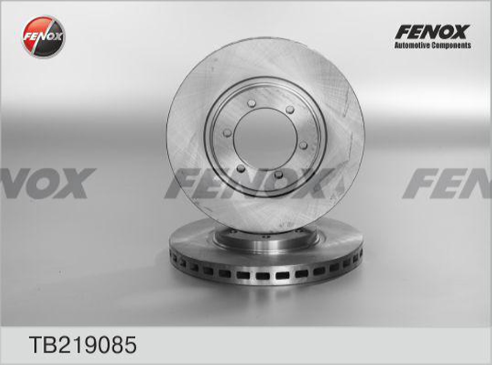 FENOX TB219085 Торм.диск пер.вент.[280x27] 6 отв.