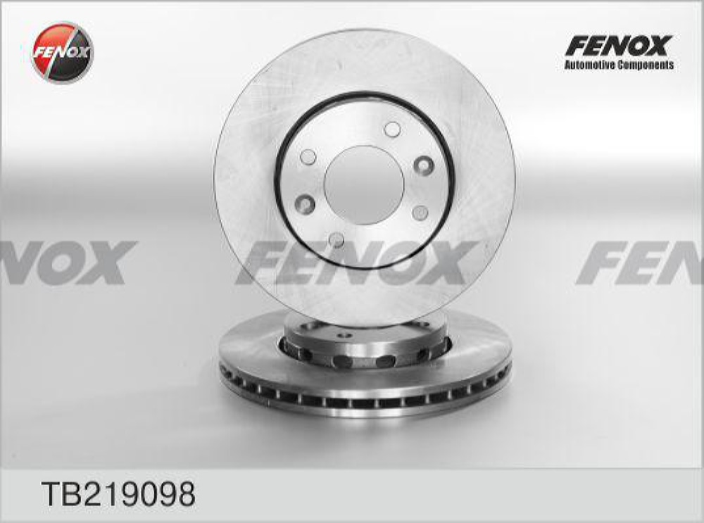 FENOX TB219098 Диск тормозной Kia Carens 02-