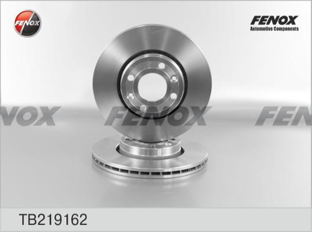 FENOX TB219162 Диск тормозной | перед прав/лев |