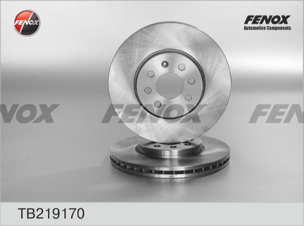 FENOX TB219170 Диск тормозной Opel Astra F Classic 03-05, Astra H 04-, H GTC 05-, H Twintop 05-, H (универсал) 04-