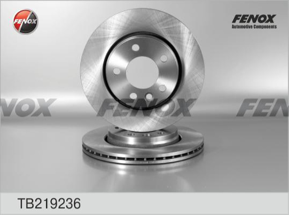 FENOX TB219236 Диск тормозной VW MULTIVAN V/TRANSPORTER V 03- задний D 294мм.