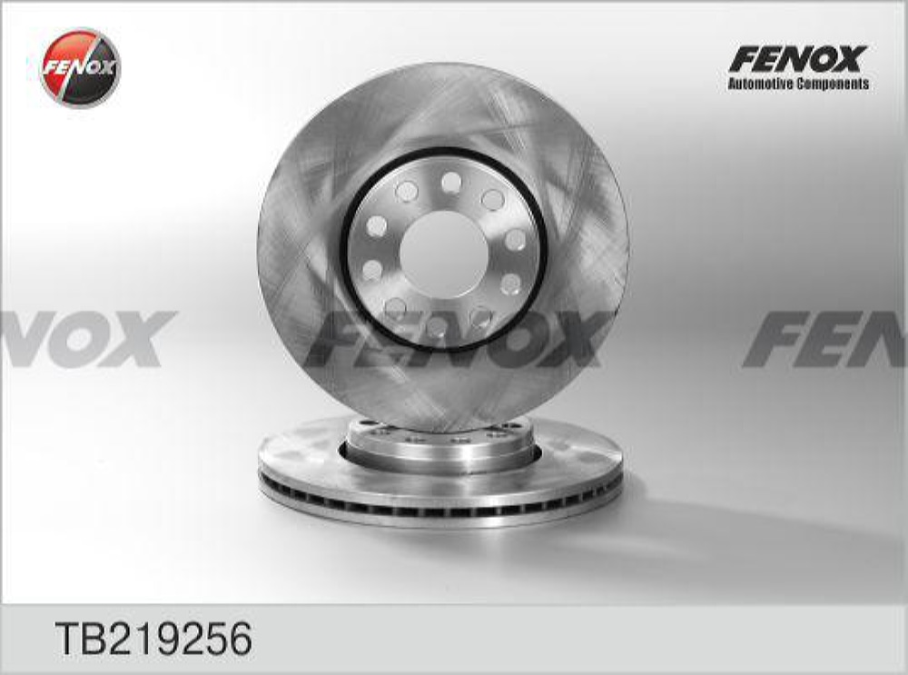 FENOX TB219256 Диск тормозной | перед прав/лев |