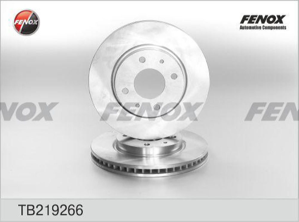 FENOX TB219266 Диск тормозной Mitsubishi Lancer 03-, Galant 96-04