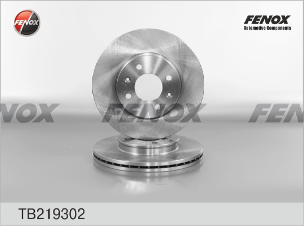 FENOX TB219302 Диск тормозной | перед прав/лев |