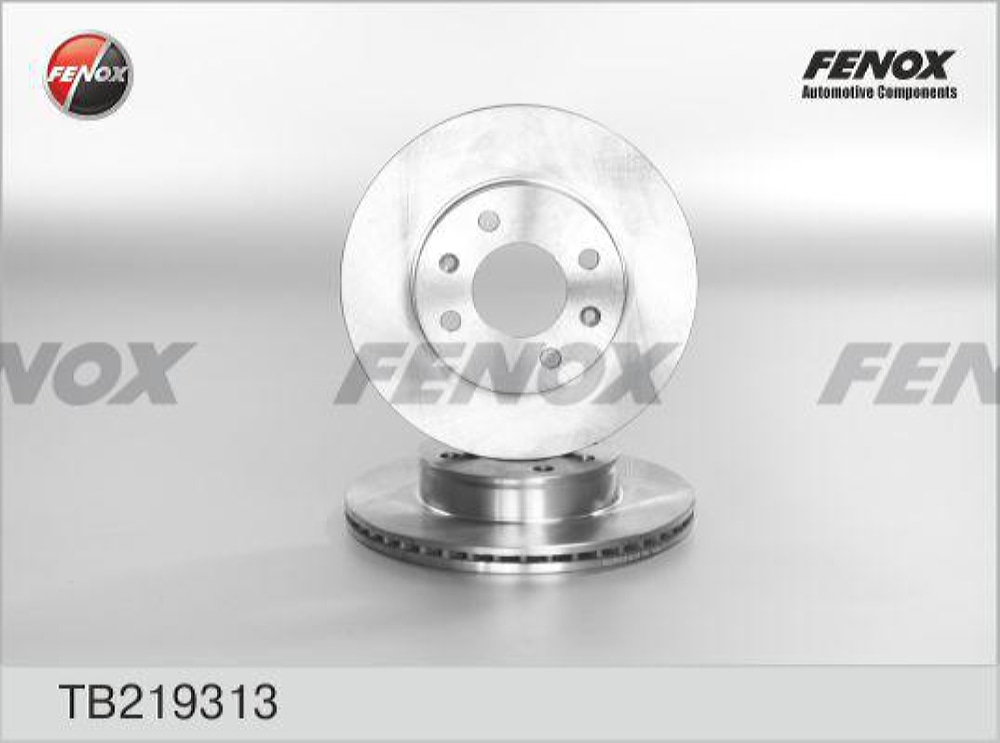FENOX TB219313 Диск тормозной | перед прав/лев |