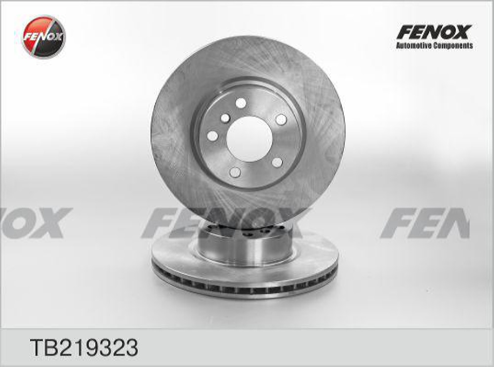FENOX TB219323 Диск тормозной | перед прав/лев |
