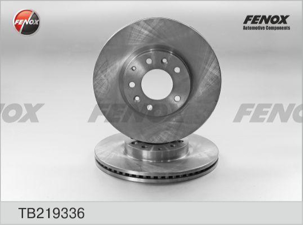 FENOX TB219336 Диск тормозной | перед прав/лев |