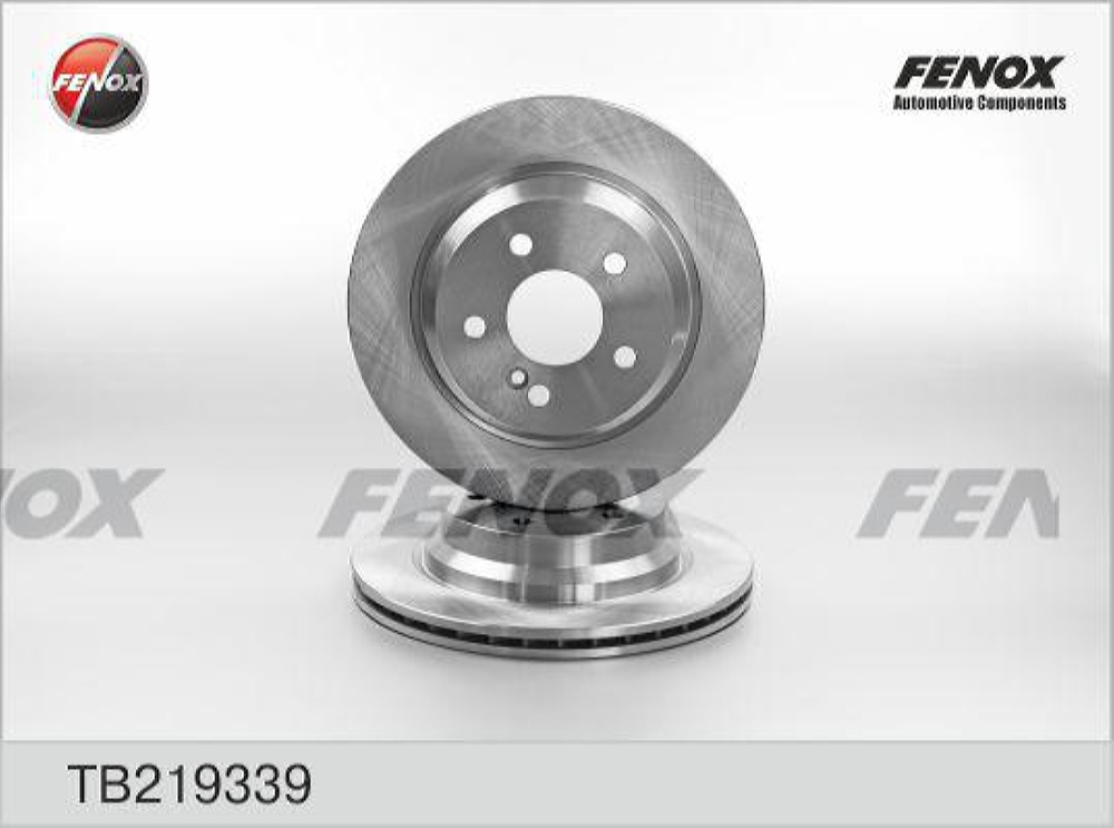 FENOX TB219339 Диск тормозной Mercedes-Benz (W211-212) 02-