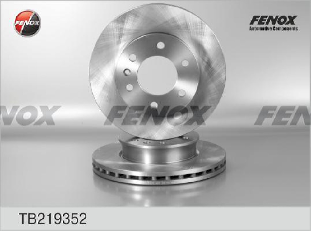 FENOX TB219352 Диск тормозной Mercedes-Benz Sprinter 06-, VW Crafter 06-